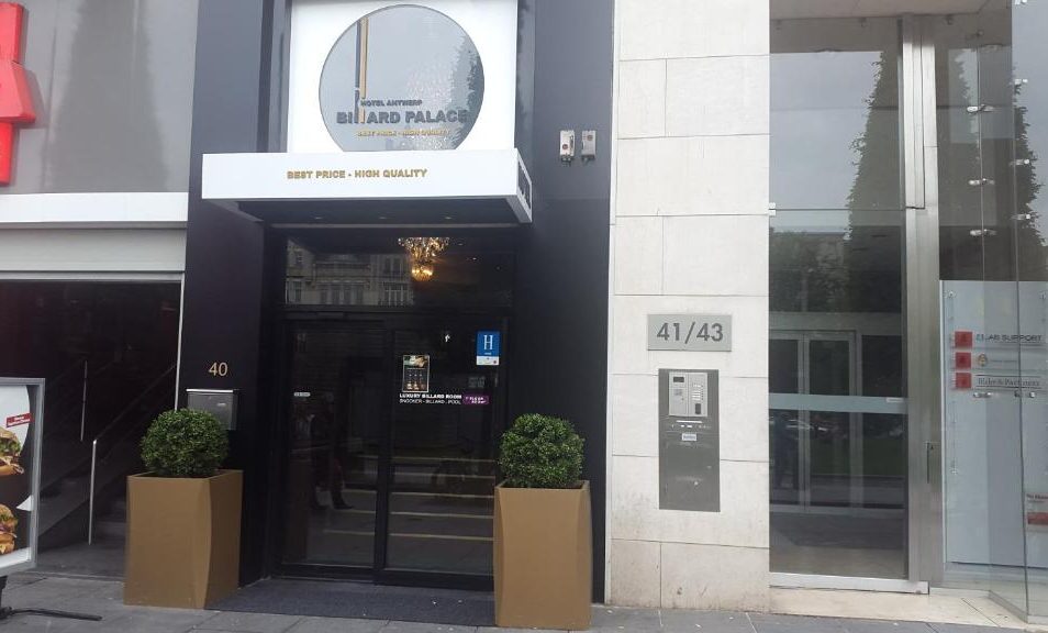 Hotel Antwerp Billard Palace